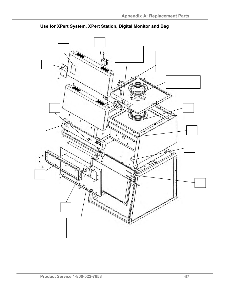 Labconco XPert Filtered Balance Stations 3962622 User Manual | Page 71 / 81