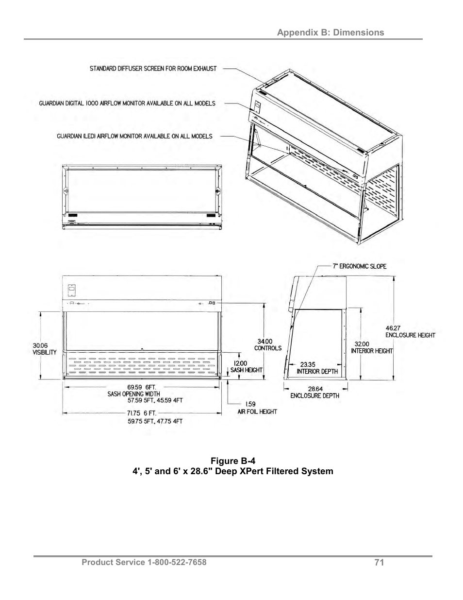 Labconco XPert Filtered Balance Stations 3962622 User Manual | Page 75 / 81