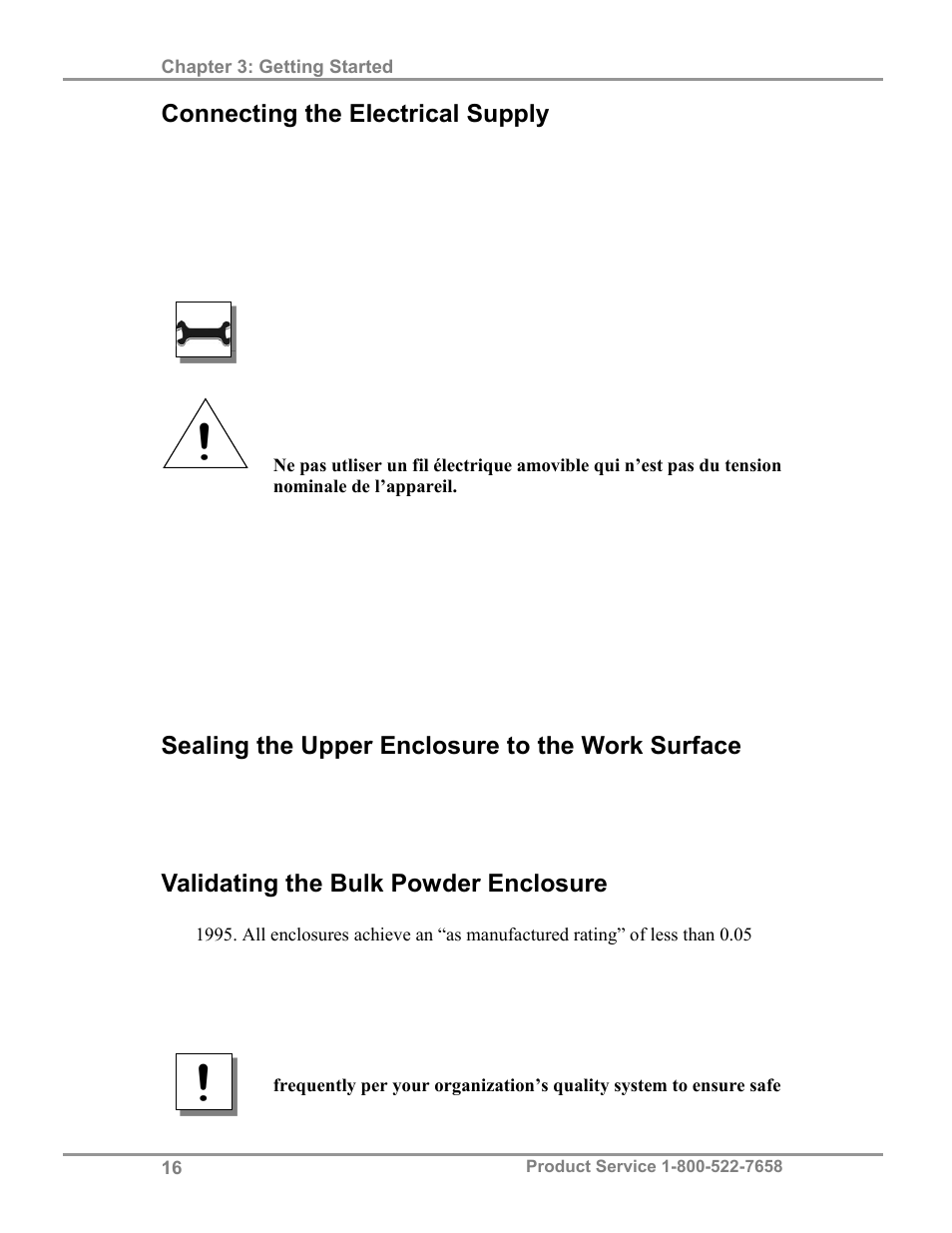 Labconco Bulk Powder Stations 3962622 User Manual | Page 20 / 48