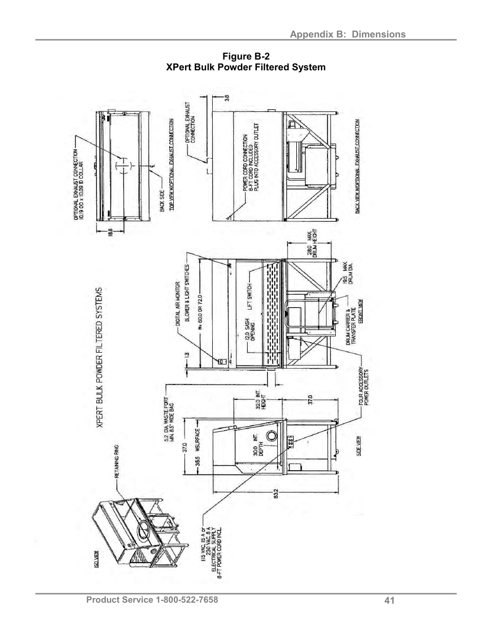 Labconco Bulk Powder Stations 3962622 User Manual | Page 45 / 48