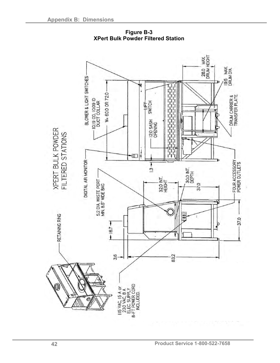 Labconco Bulk Powder Stations 3962622 User Manual | Page 46 / 48