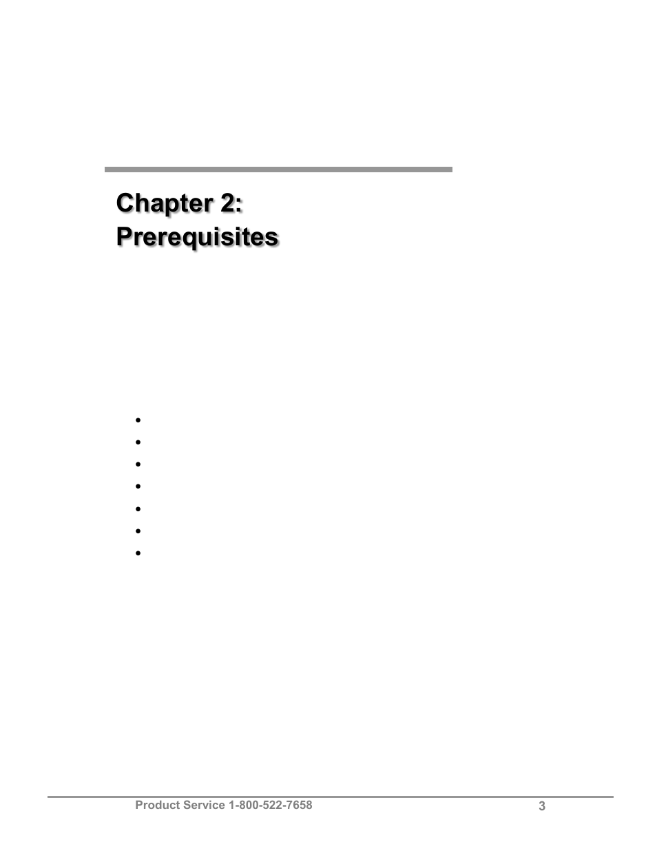 Chapter 2: prerequisites | Labconco Bulk Powder Stations 3962622 User Manual | Page 7 / 48