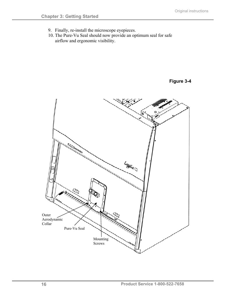 Labconco Biological Safety Cabinets 34269 Series User Manual | Page 22 / 77