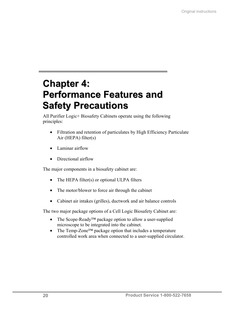 Labconco Biological Safety Cabinets 34269 Series User Manual | Page 26 / 77
