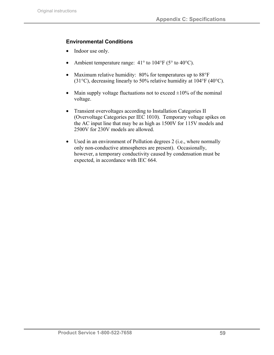 Labconco Biological Safety Cabinets 34269 Series User Manual | Page 65 / 77