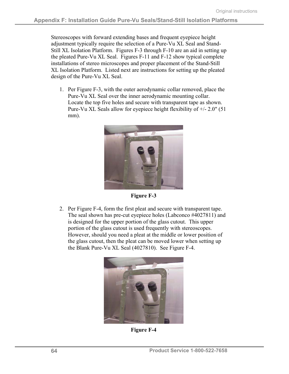 Labconco Biological Safety Cabinets 34269 Series User Manual | Page 70 / 77