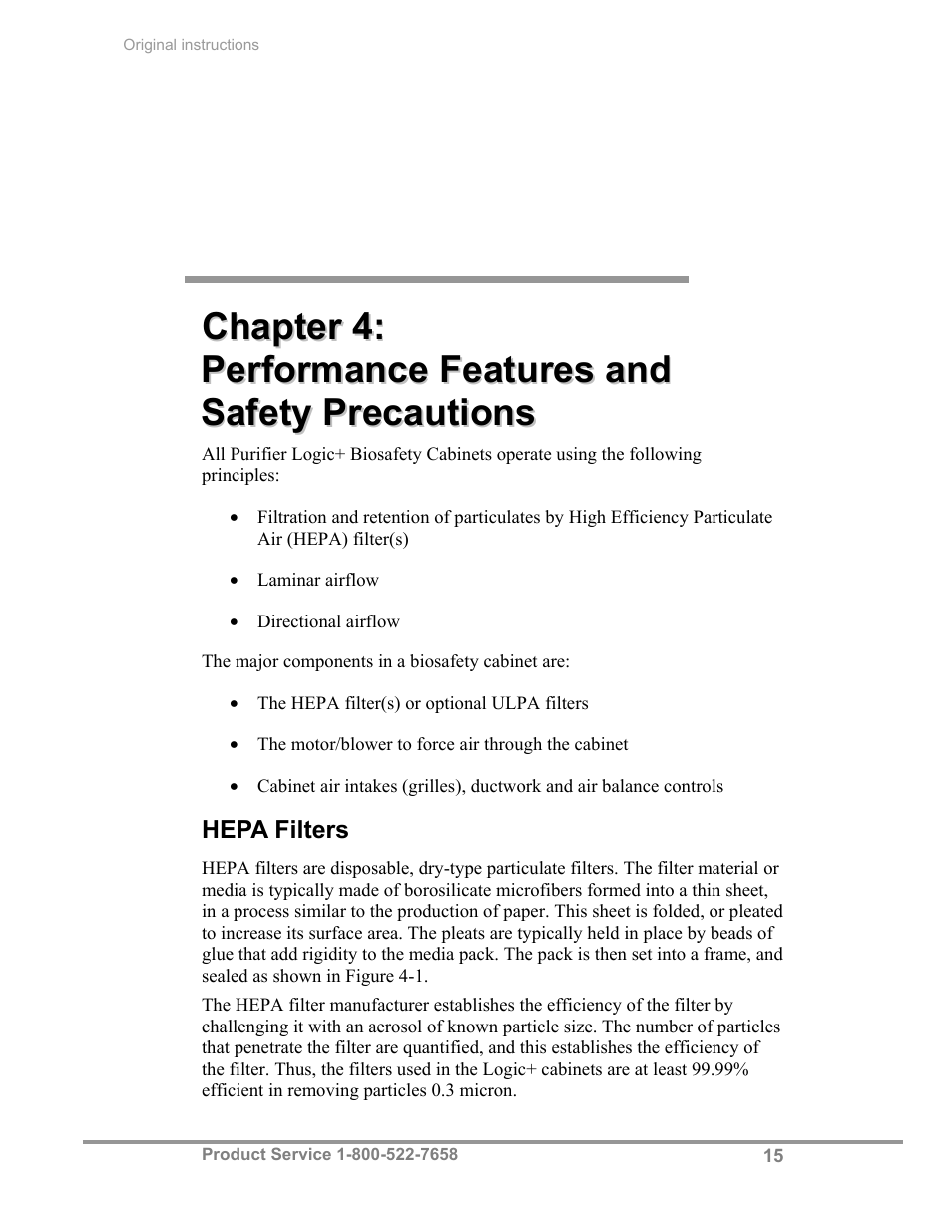 Labconco Biological Safety Cabinets 30268 Series User Manual | Page 21 / 61