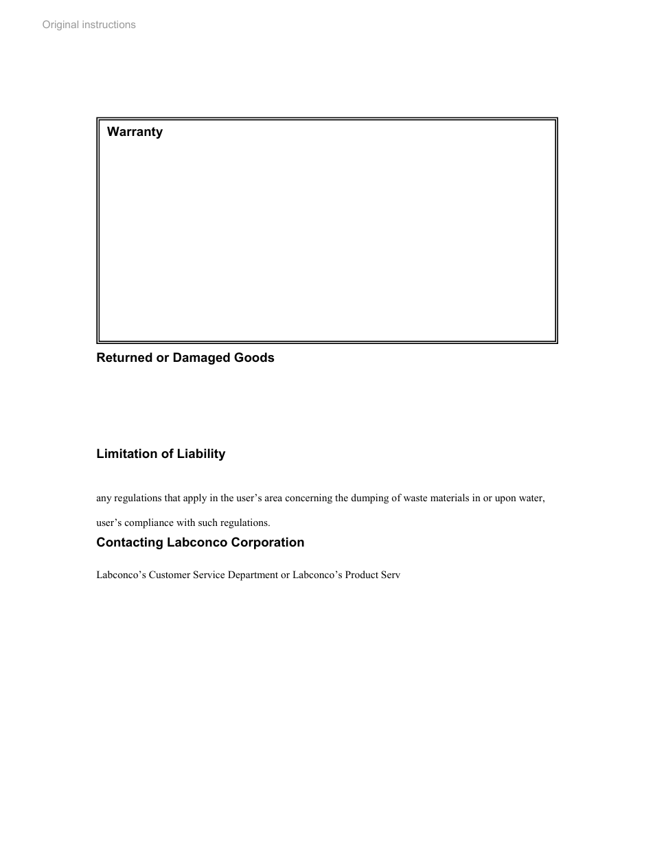 Labconco Biological Safety Cabinets 30468 Series User Manual | Page 3 / 71
