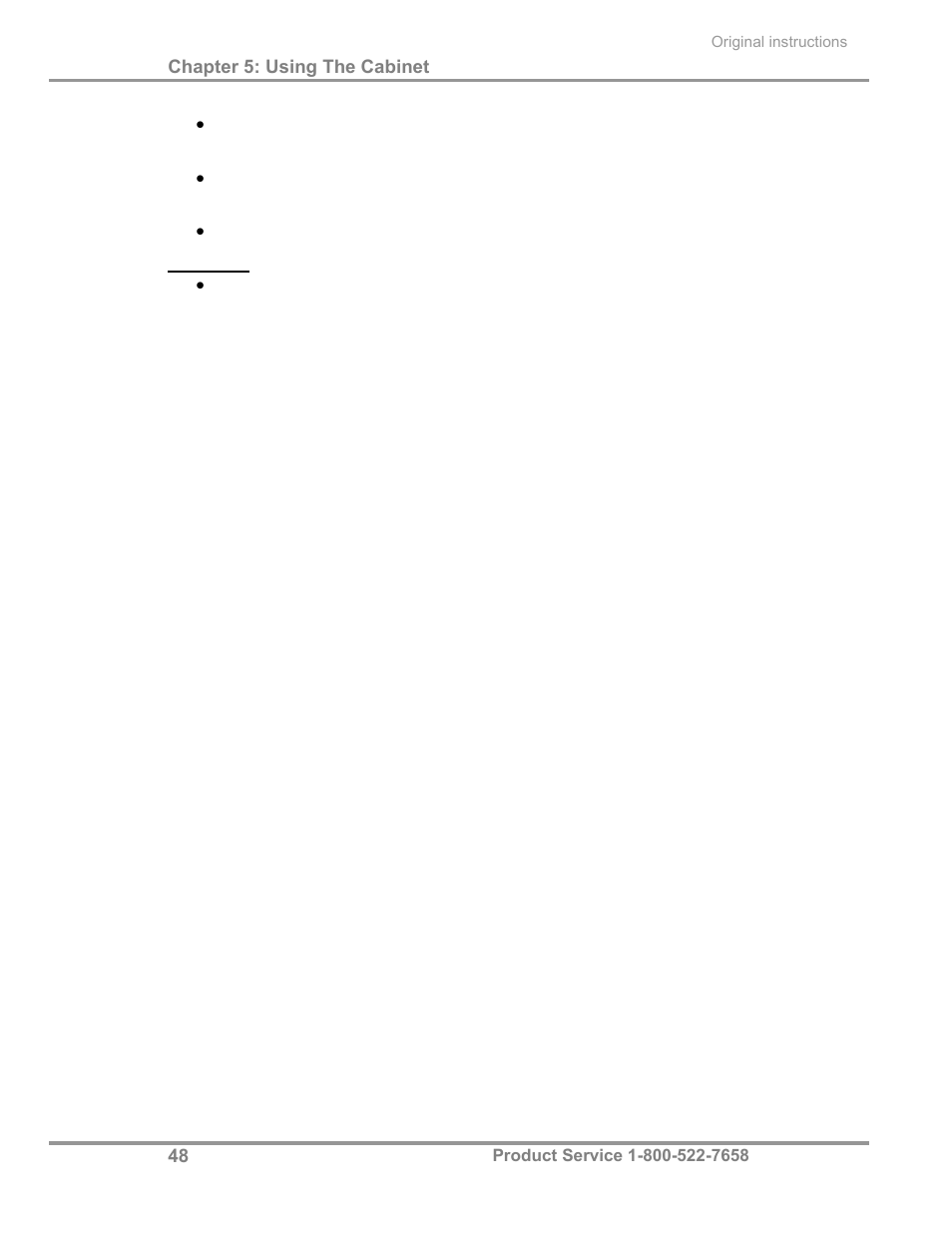 Labconco Biological Safety Cabinets 30468 Series User Manual | Page 54 / 71
