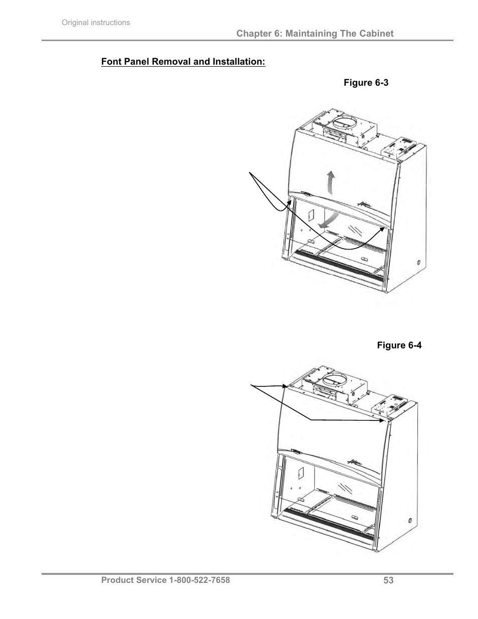 Labconco Biological Safety Cabinets 30468 Series User Manual | Page 59 / 71