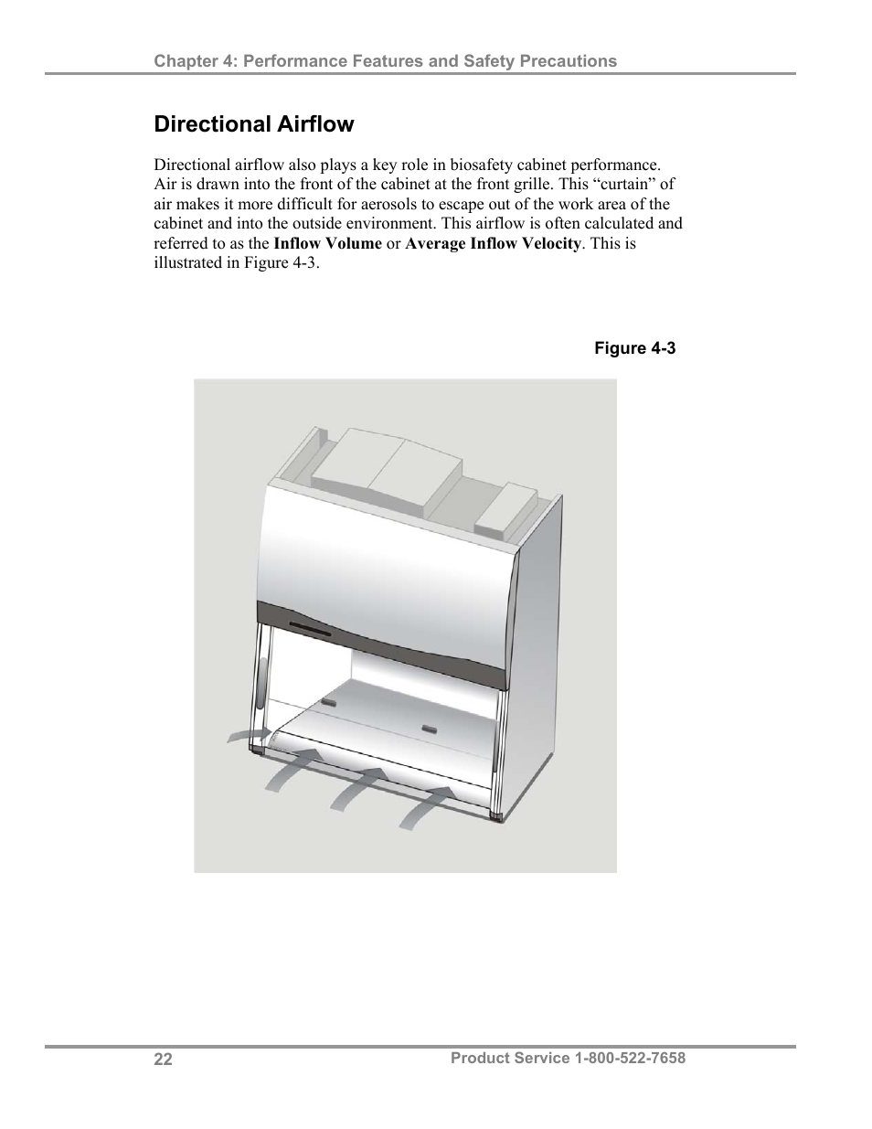 Directional airflow | Labconco Biological Safety Cabinets 34609 Series User Manual | Page 27 / 85