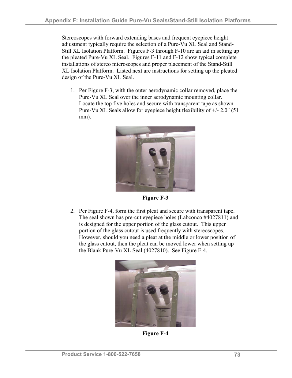 Labconco Biological Safety Cabinets 34609 Series User Manual | Page 78 / 85