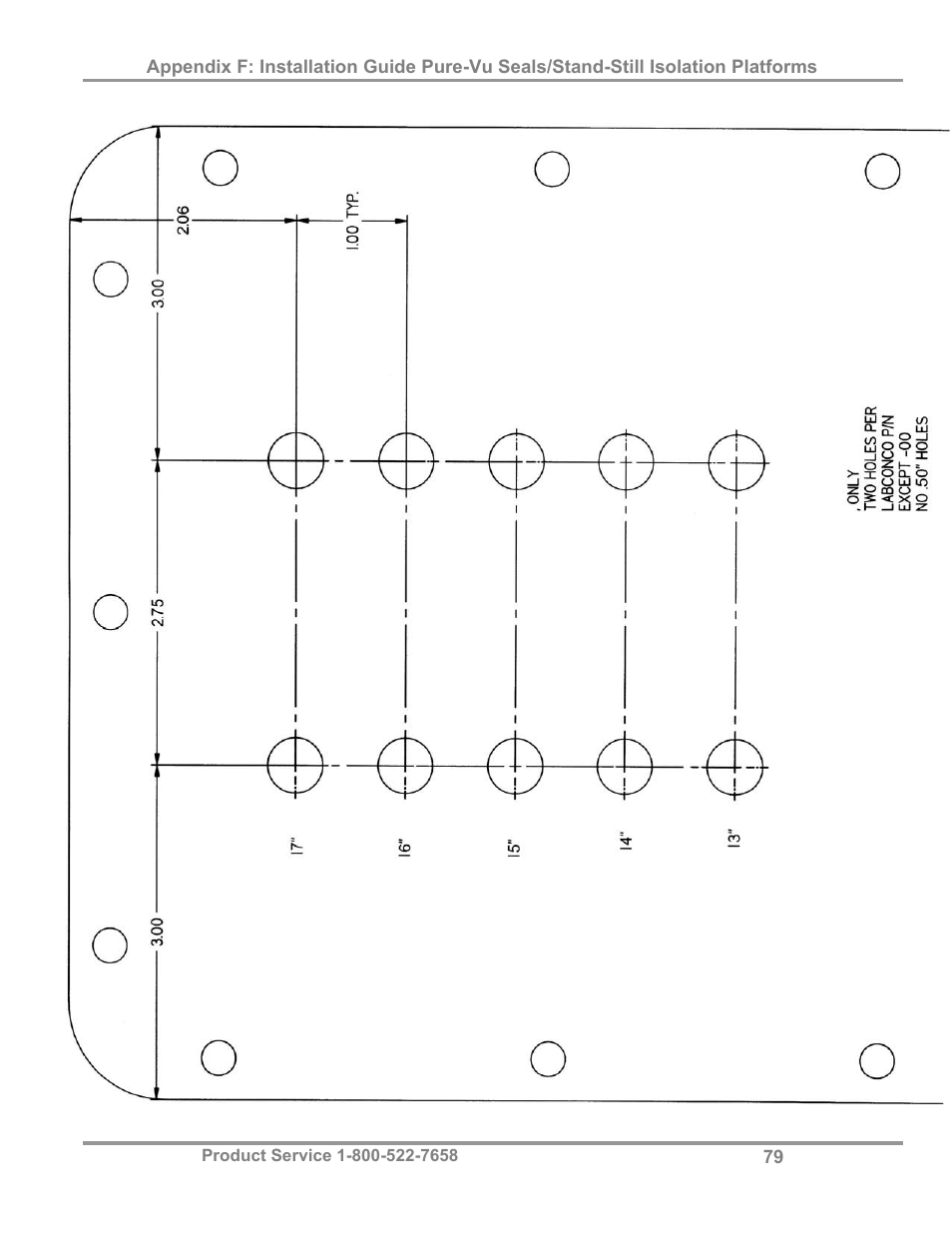 Labconco Biological Safety Cabinets 34609 Series User Manual | Page 84 / 85