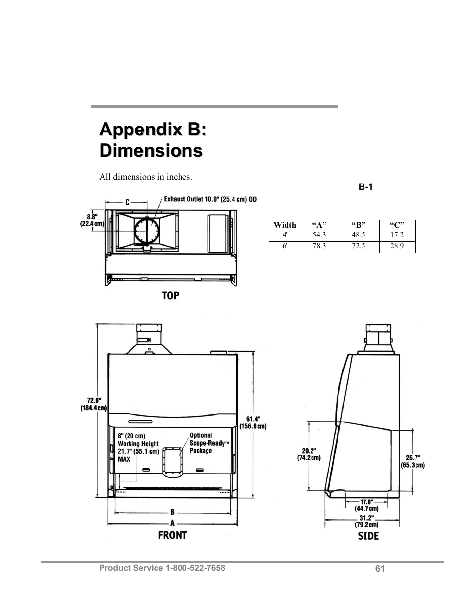 Labconco Biological Safety Cabinets 34610 Series User Manual | Page 66 / 85