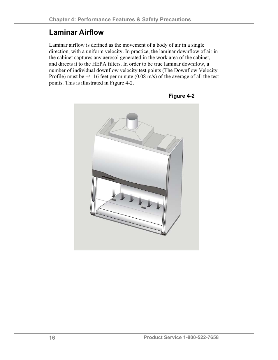 Laminar airflow | Labconco Biological Safety Cabinets 34610 Series User Manual | Page 21 / 67