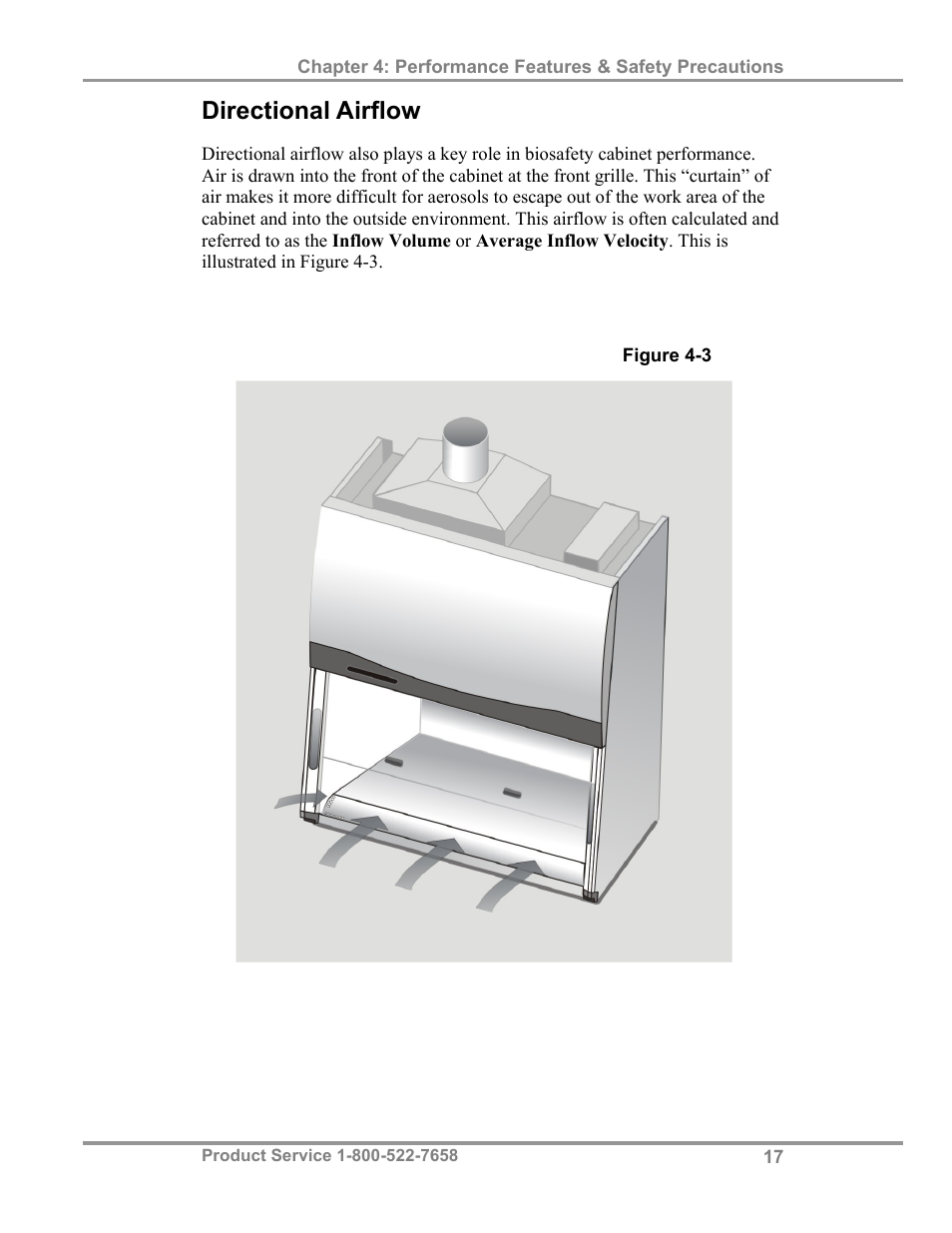 Directional airflow | Labconco Biological Safety Cabinets 34610 Series User Manual | Page 22 / 67