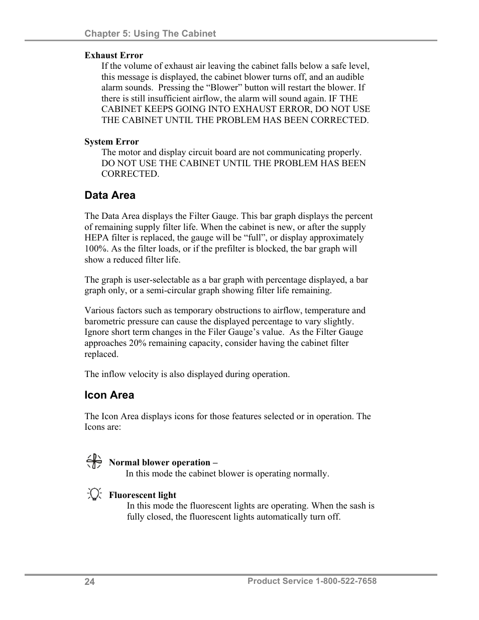 Labconco Biological Safety Cabinets 34610 Series User Manual | Page 29 / 67