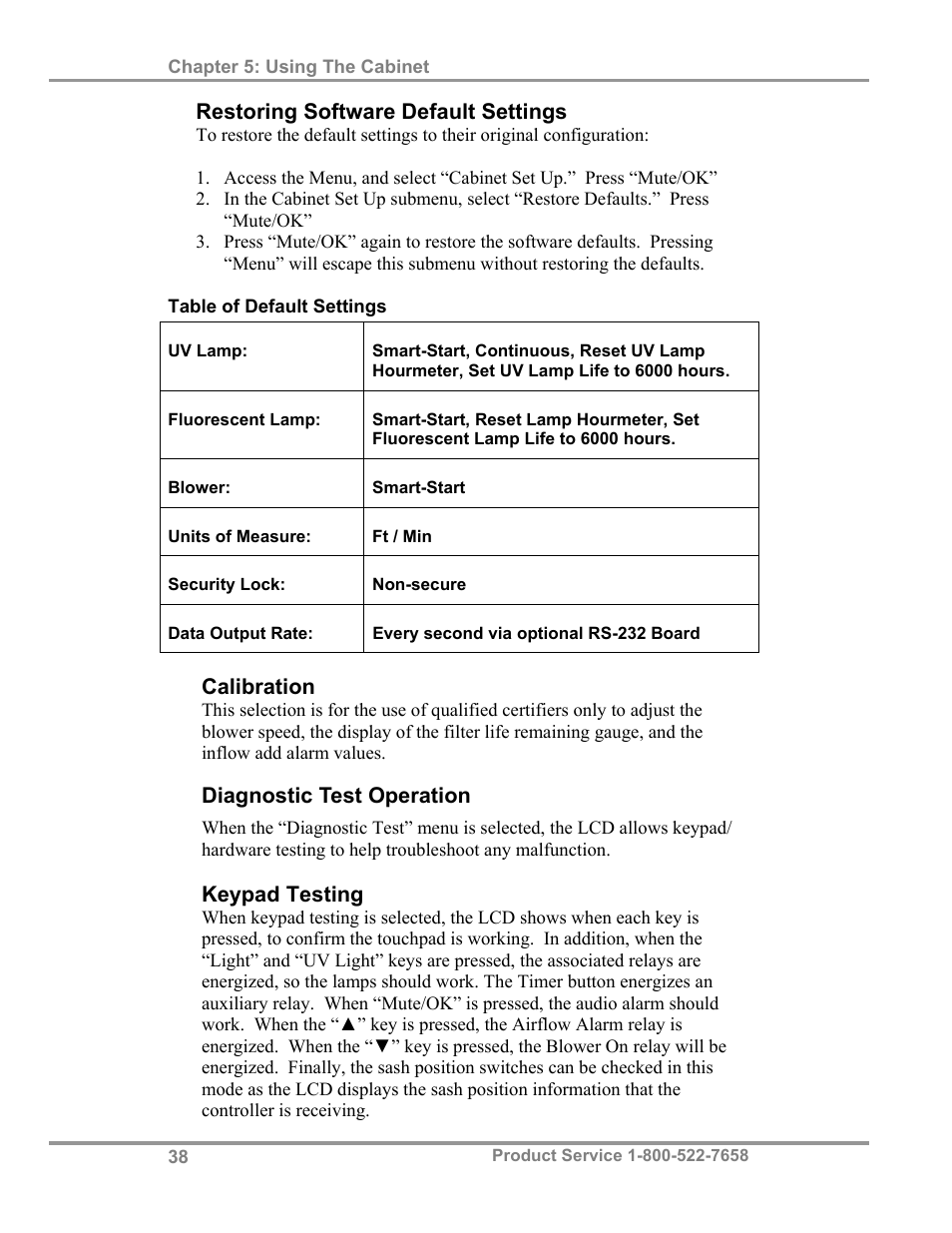 Labconco Biological Safety Cabinets 34610 Series User Manual | Page 43 / 67