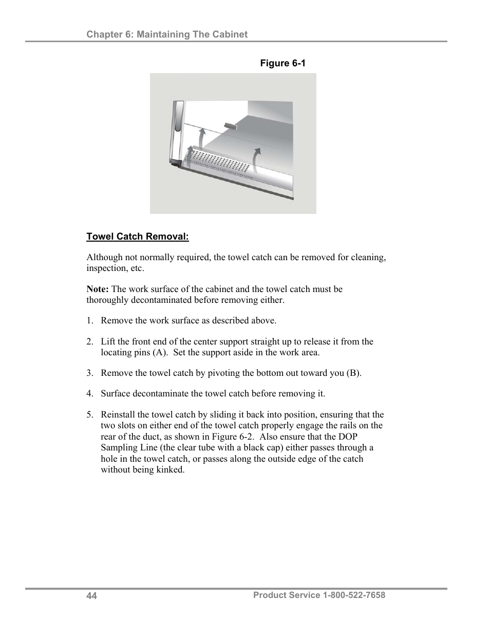 Labconco Biological Safety Cabinets 34610 Series User Manual | Page 49 / 67