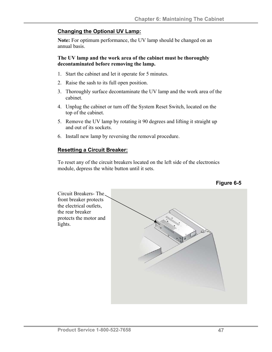 Labconco Biological Safety Cabinets 34610 Series User Manual | Page 52 / 67