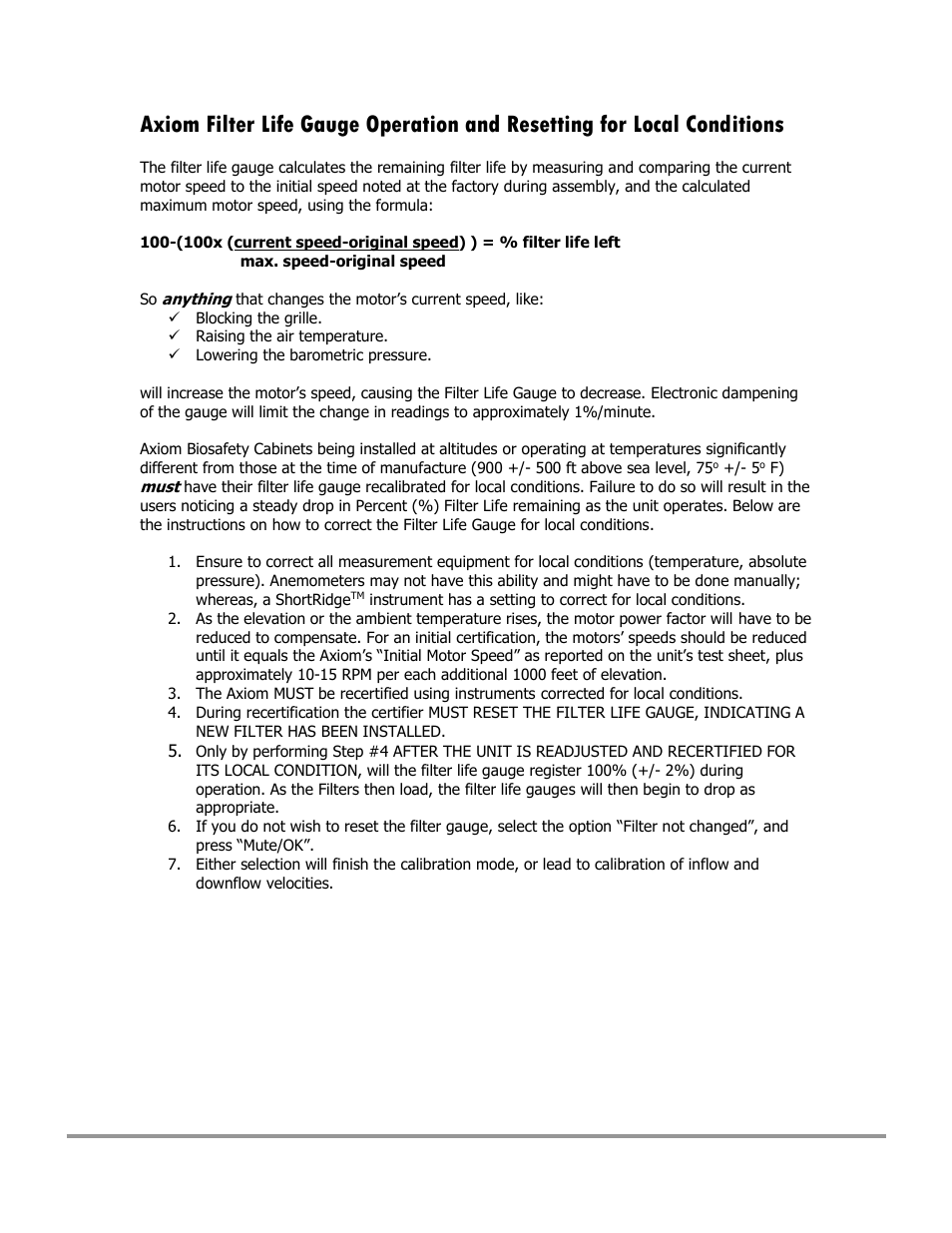 Labconco Type C1 Biosafety Cabinet Models 30468 User Manual | Page 75 / 155