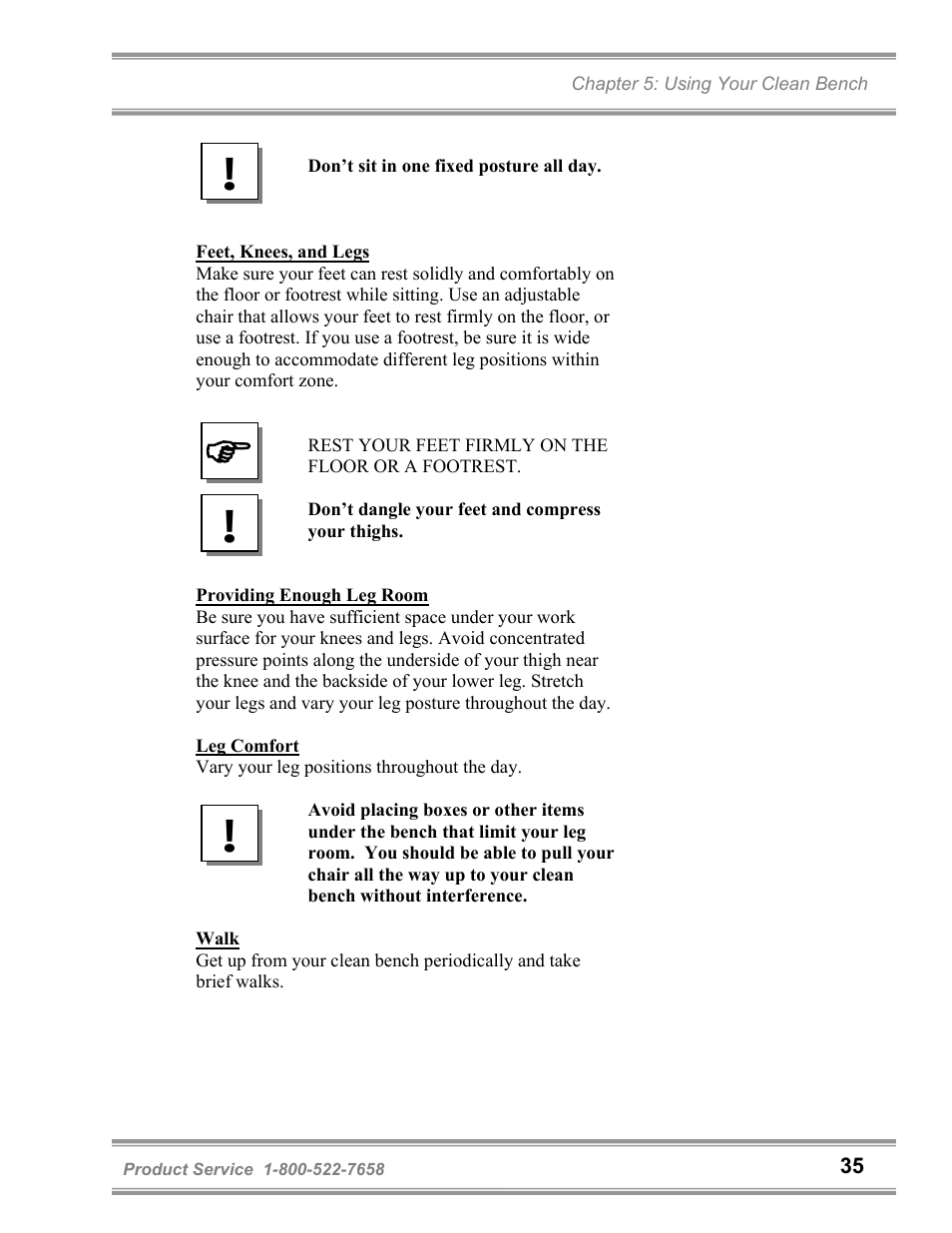 Labconco Purifie Horizontal Clean Benches 36125 Series User Manual | Page 39 / 81