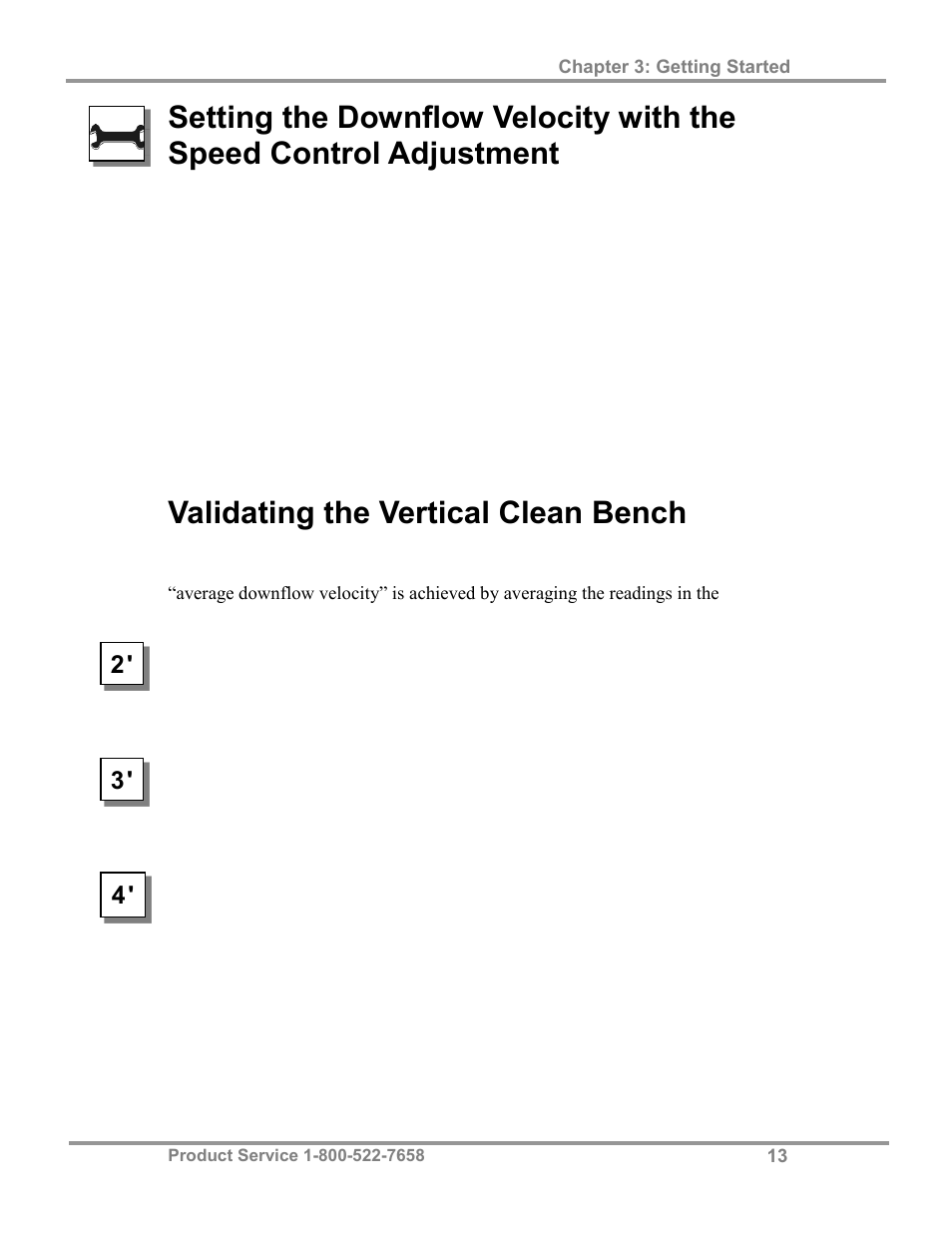 Validating the vertical clean bench | Labconco Purifie Horizontal Clean Benches 3970424 User Manual | Page 17 / 57