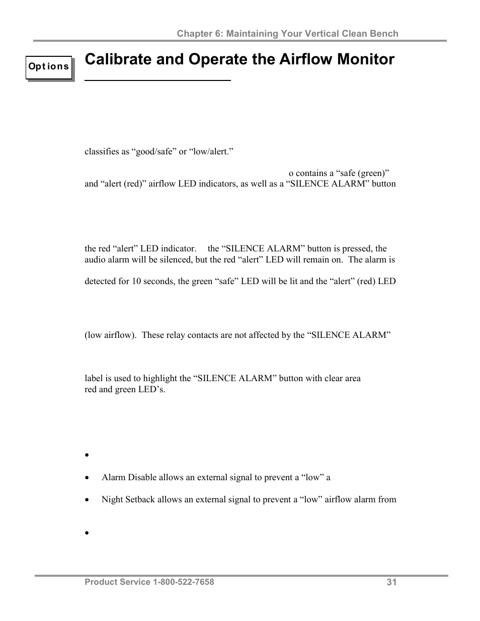 Calibrate and operate the airflow monitor | Labconco Purifie Horizontal Clean Benches 3970424 User Manual | Page 35 / 57