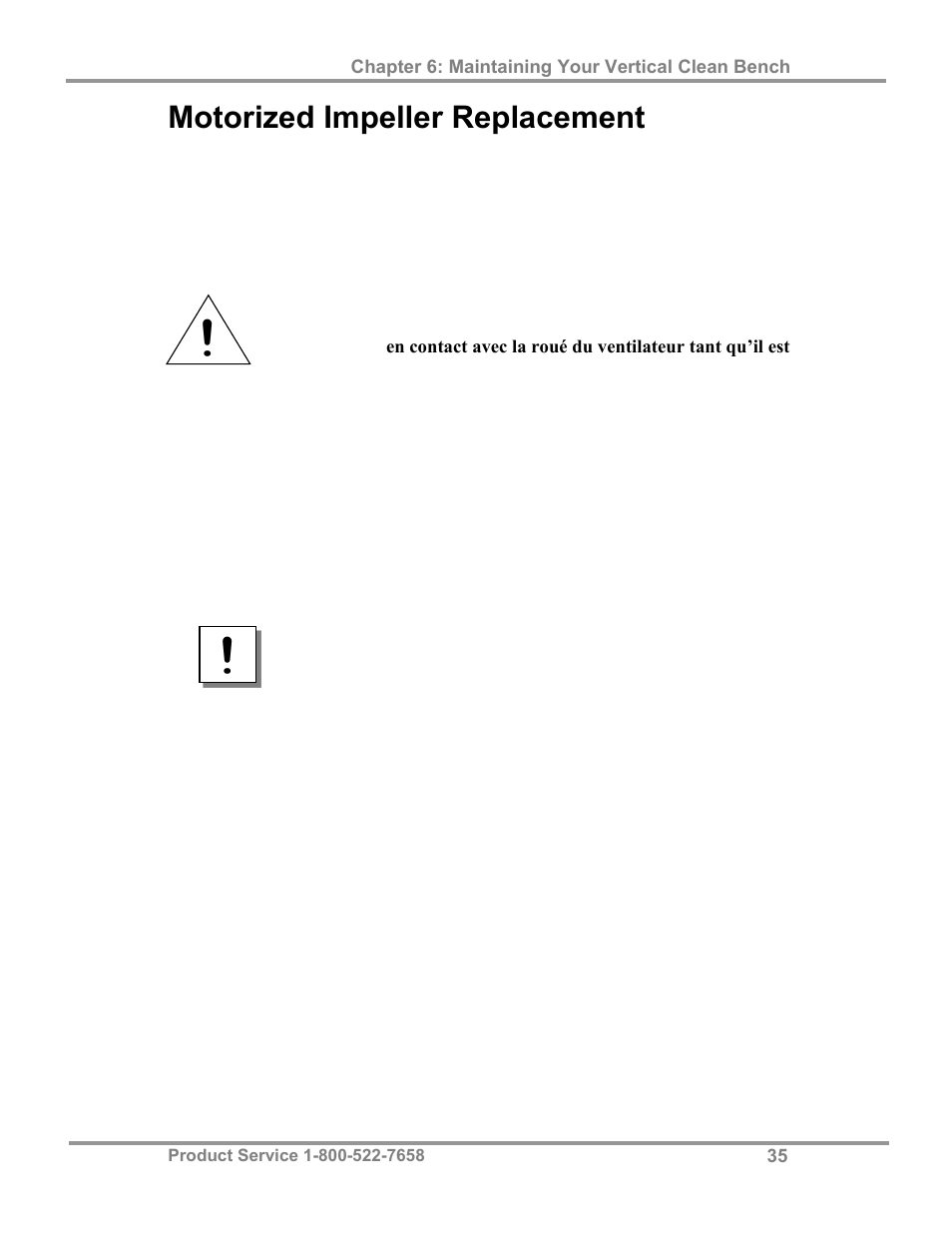 Motorized impeller replacement | Labconco Purifie Horizontal Clean Benches 3970424 User Manual | Page 39 / 57
