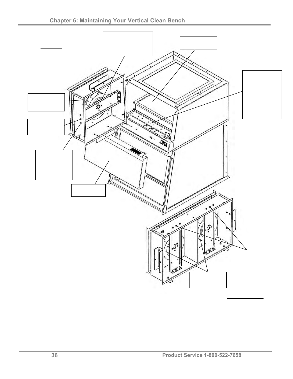 Labconco Purifie Horizontal Clean Benches 3970424 User Manual | Page 40 / 57