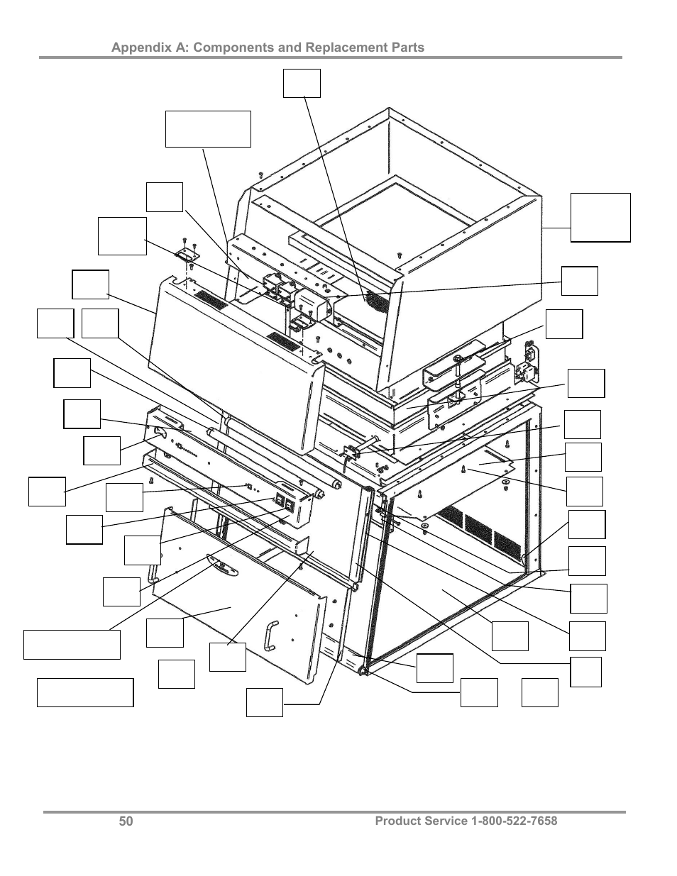 Labconco Purifie Horizontal Clean Benches 3970424 User Manual | Page 54 / 57