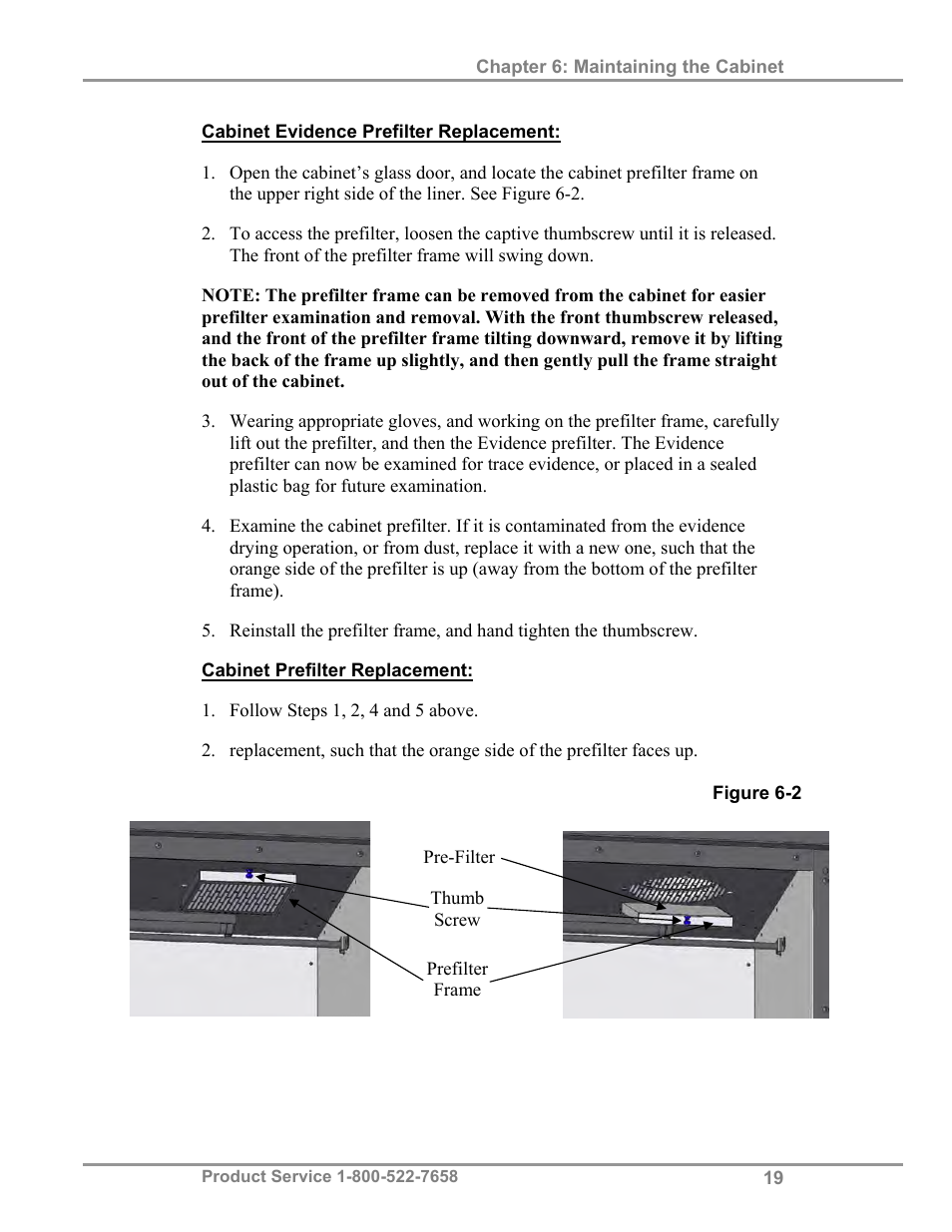 Labconco Protecto Series Evidence Drying Cabinets 3390001 User Manual | Page 23 / 33