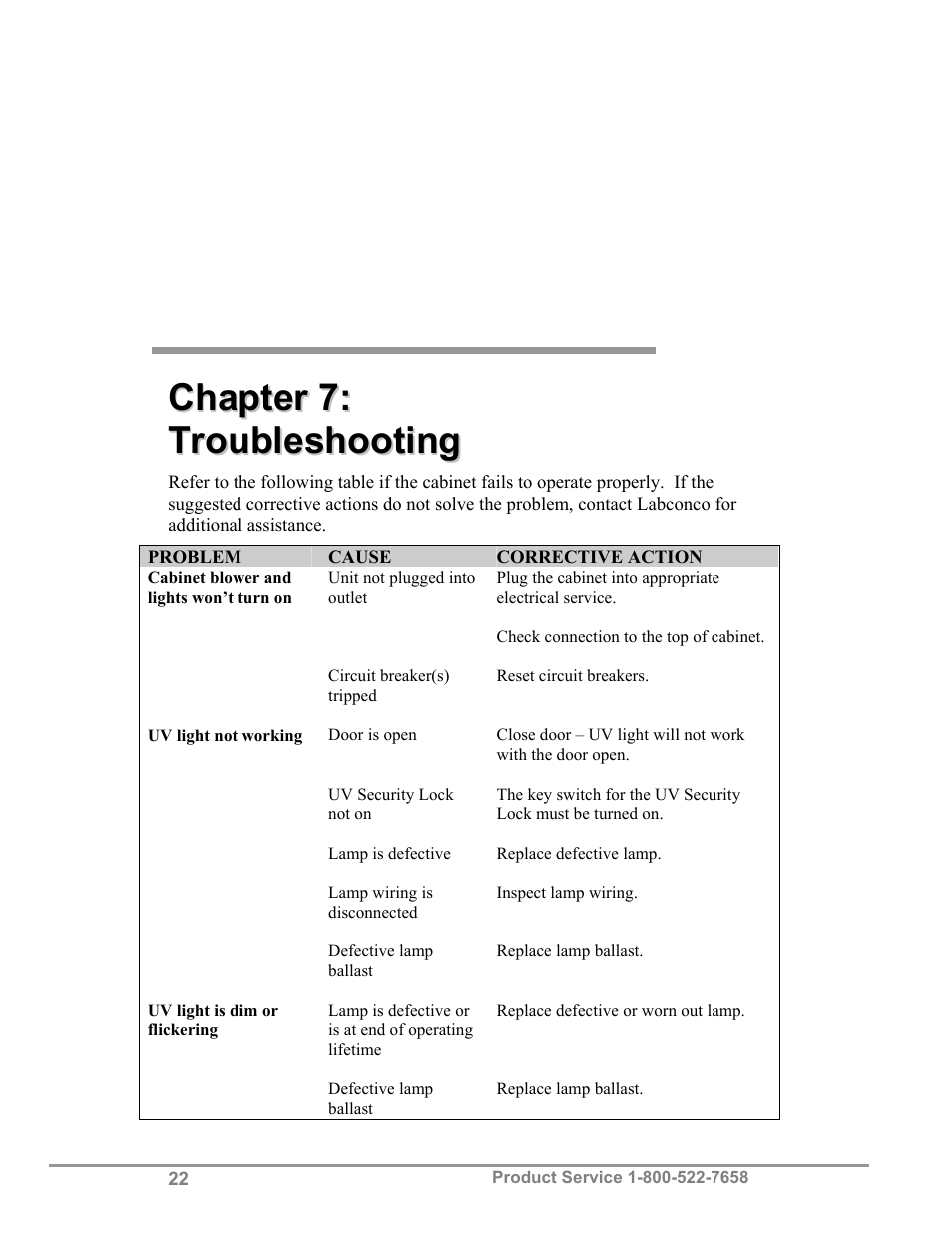 Labconco Protecto Series Evidence Drying Cabinets 3390001 User Manual | Page 26 / 33