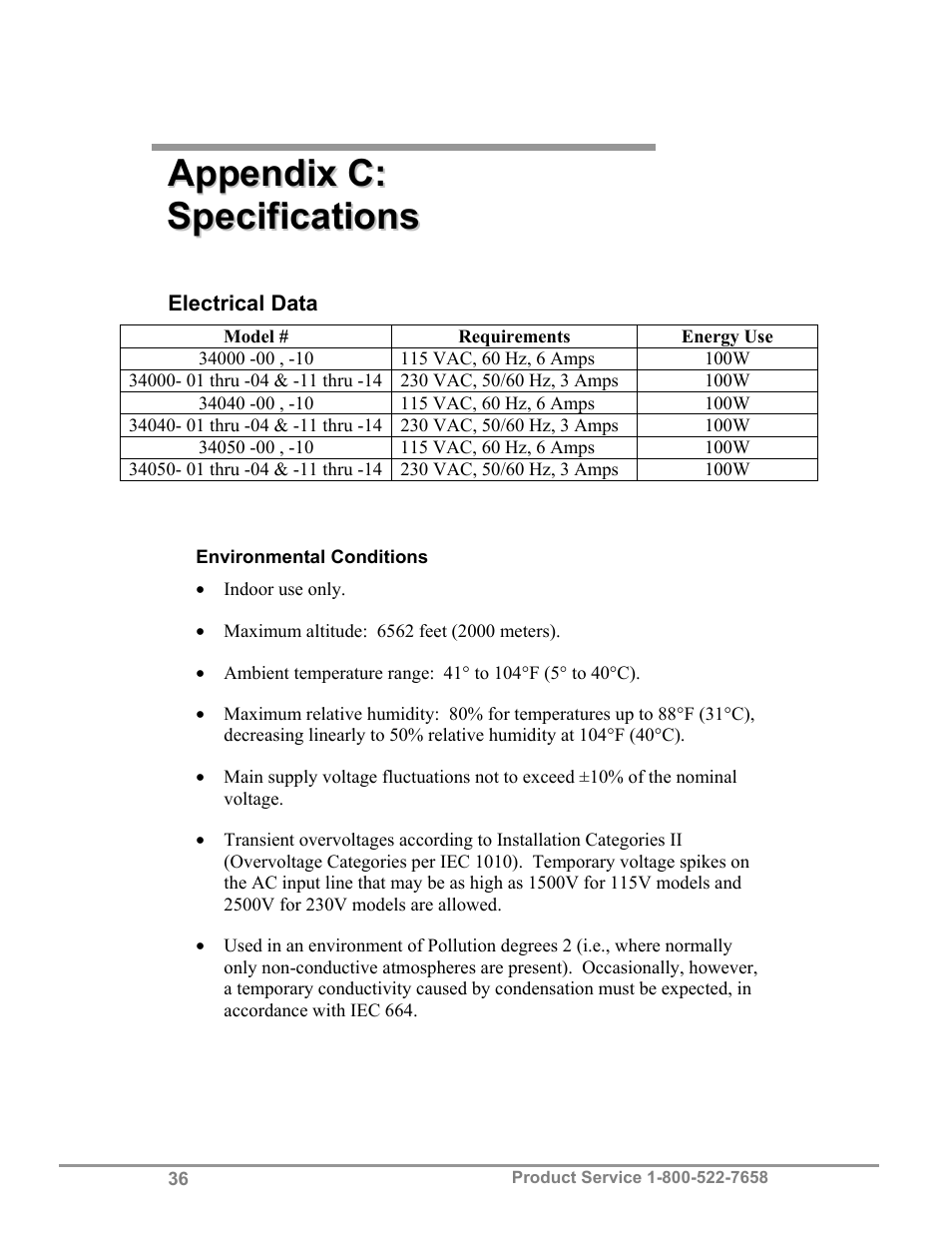 Labconco Protecto Series Evidence Drying Cabinets 3400004 User Manual | Page 40 / 43