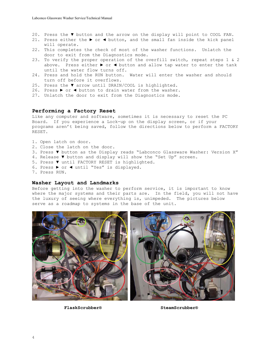 Labconco SteamScrubbe & FlaskScrubbe Glassware Washers 44204 Series User Manual | Page 10 / 81