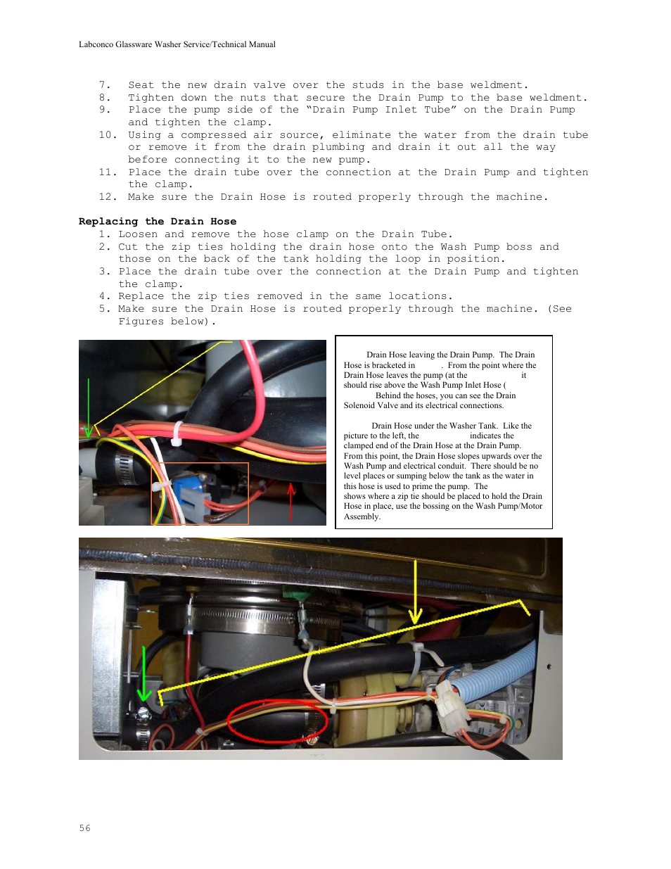 Labconco SteamScrubbe & FlaskScrubbe Glassware Washers 44204 Series User Manual | Page 62 / 81