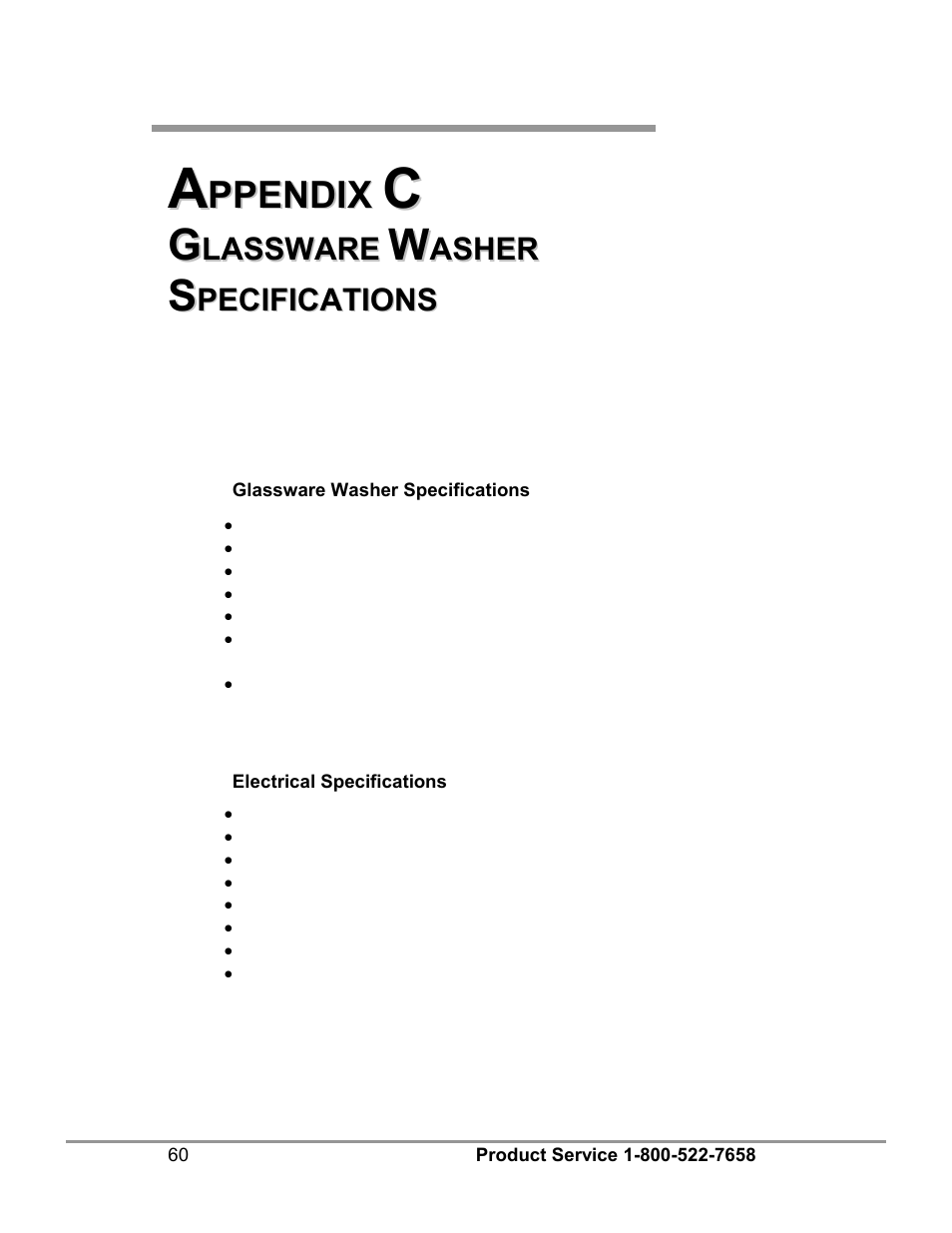 Labconco SteamScrubbe & FlaskScrubbe Glassware Washers 45781 Series User Manual | Page 64 / 71