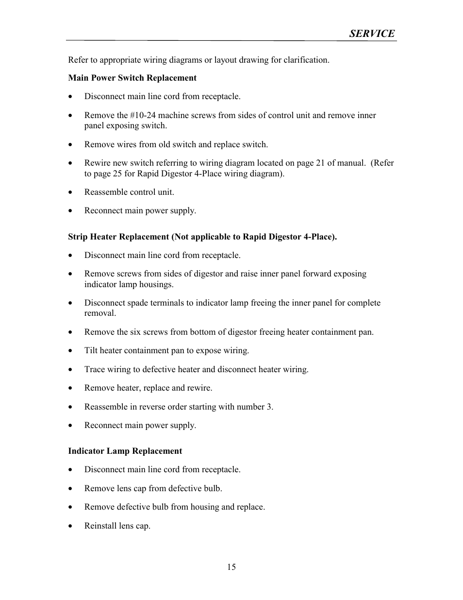 Labconco Rapid Digestors 23080 User Manual | Page 14 / 30