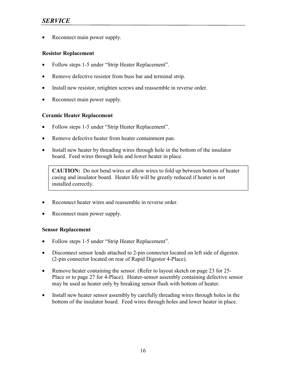 Labconco Rapid Digestors 23080 User Manual | Page 15 / 30