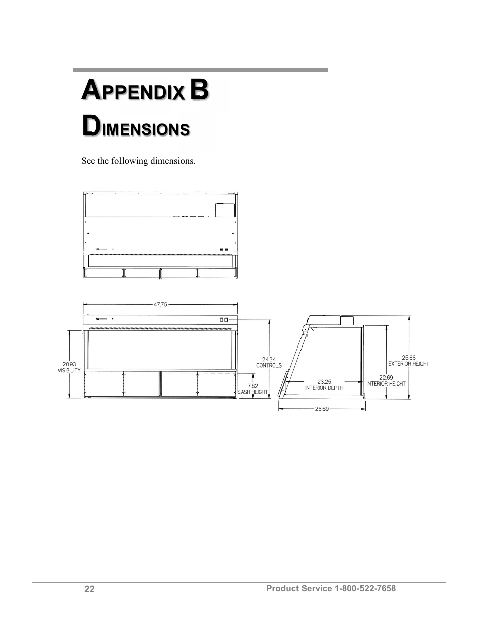 Ppendix | Labconco Purifie Non-Ventilated PCR & Tissue Culture Enclosures 3952420 User Manual | Page 26 / 27
