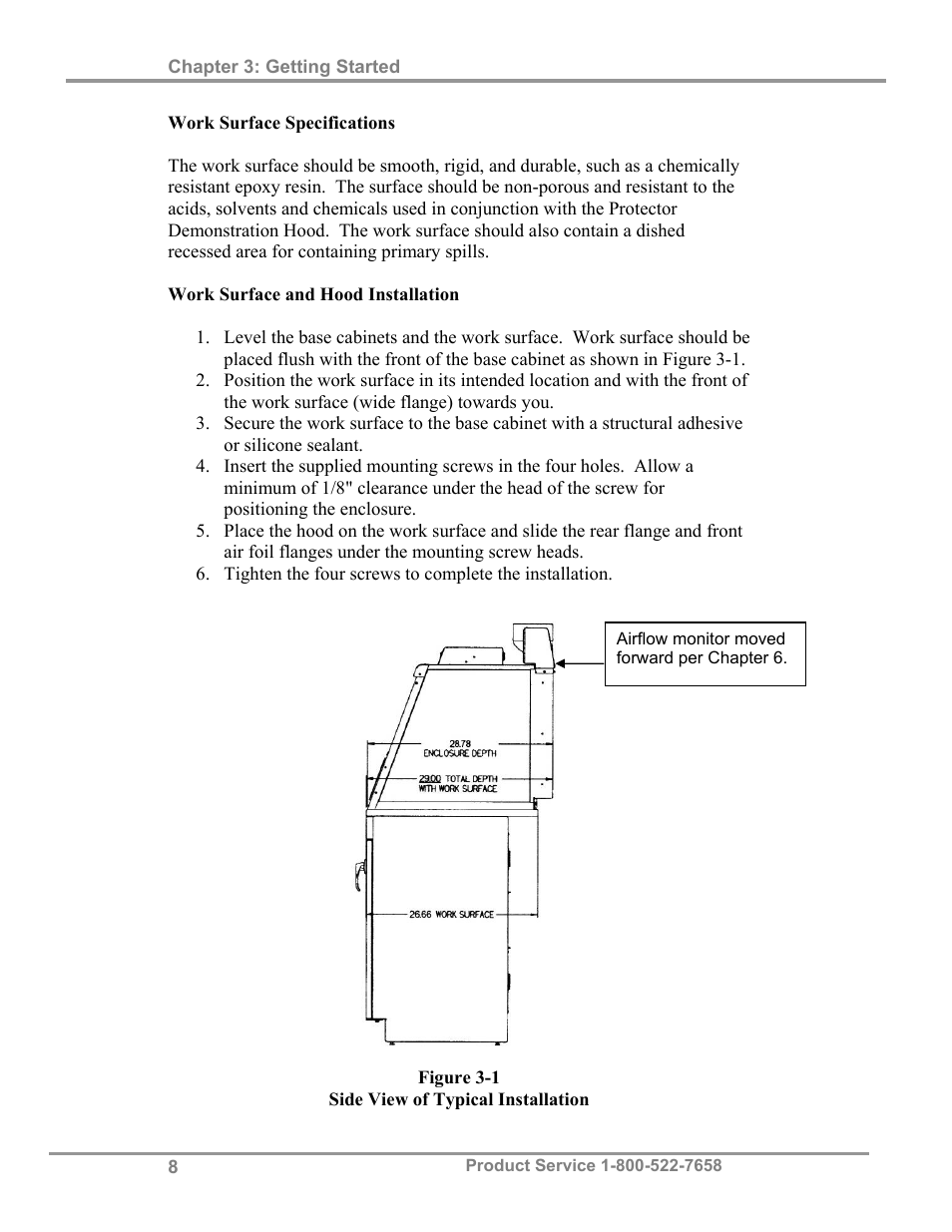 Labconco Protector Demonstration Hoods 3945021 User Manual | Page 12 / 60