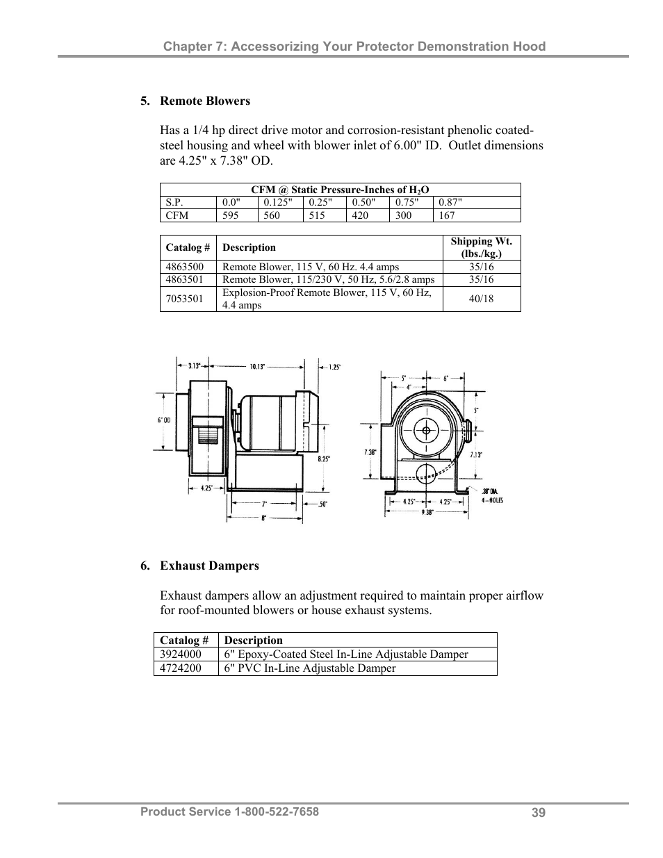 Labconco Protector Demonstration Hoods 3945021 User Manual | Page 43 / 60