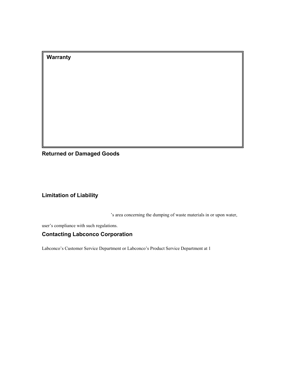 Labconco FreeZone 2.5 Liter Freeze Dry Systems 76705 Series User Manual | Page 2 / 64