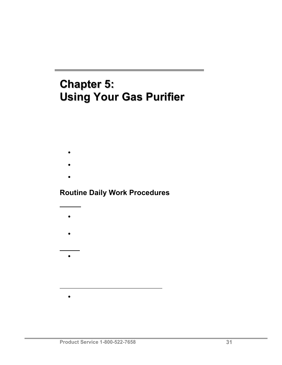 Labconco AtmosPure Re-Gen Gas Purifiers 5121845 User Manual | Page 35 / 59