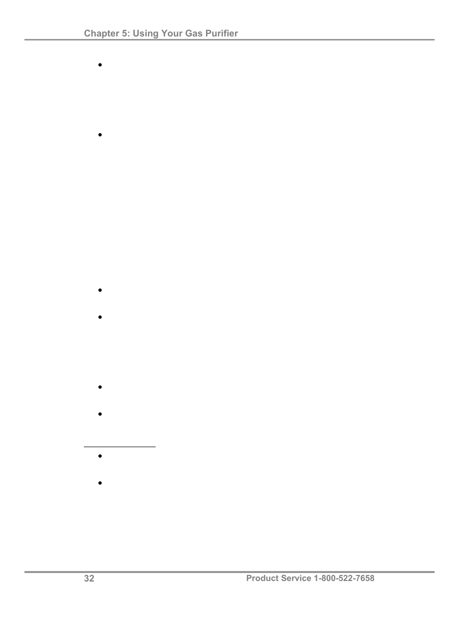 Labconco AtmosPure Re-Gen Gas Purifiers 5121845 User Manual | Page 36 / 59
