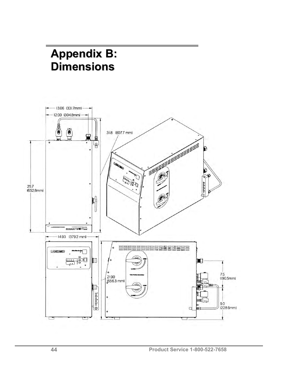 Labconco AtmosPure Re-Gen Gas Purifiers 5121845 User Manual | Page 48 / 59