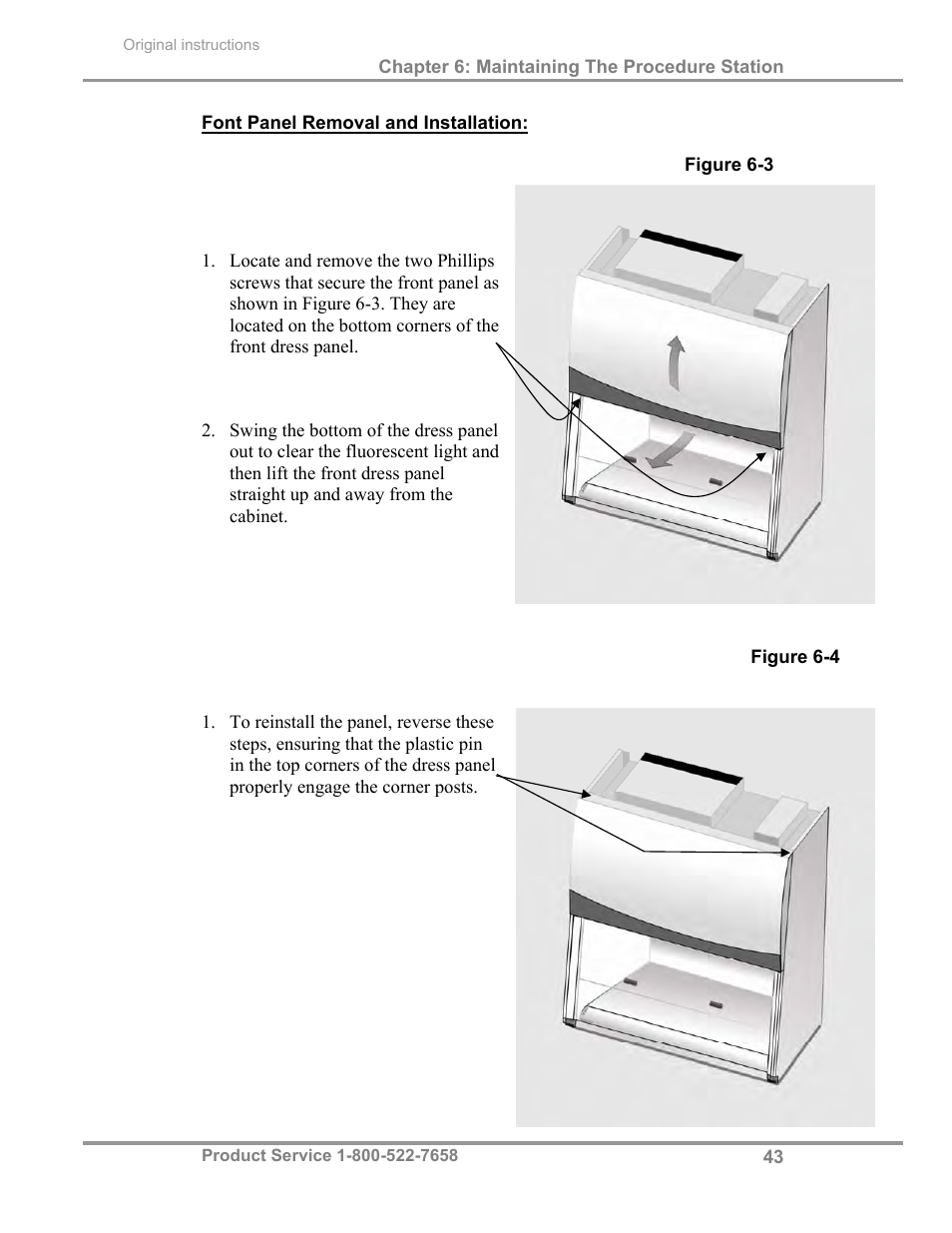 Labconco PuriCare Procedure Stations 31261 Series User Manual | Page 49 / 62