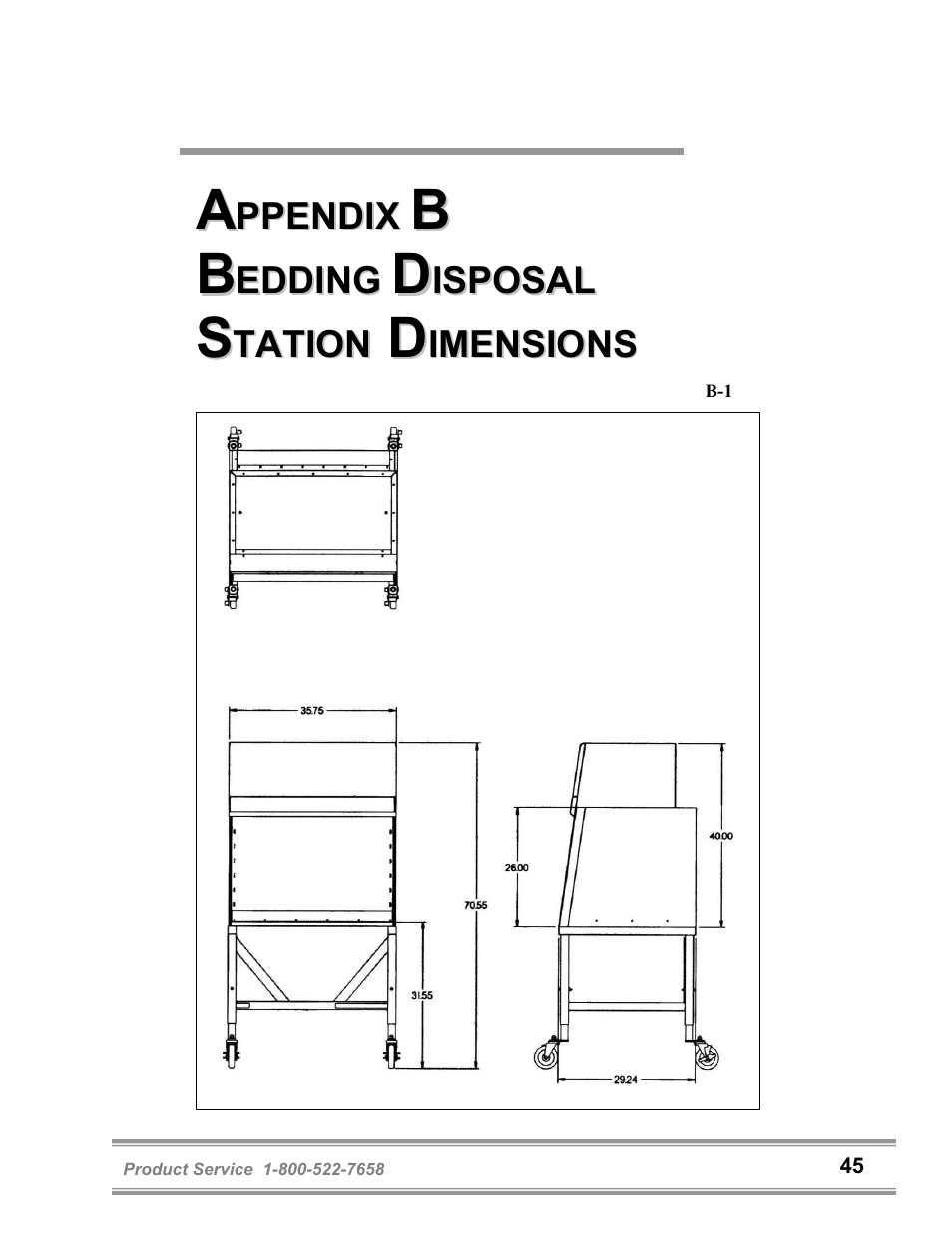 Labconco PuriCare Bedding Disposal Stations 3840020 User Manual | Page 49 / 59