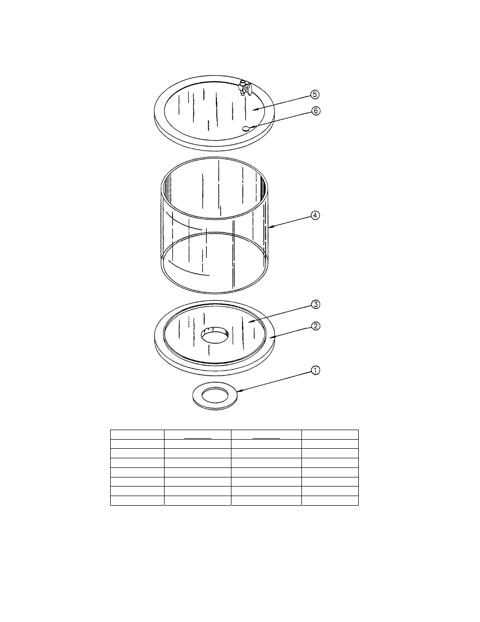 Replacement parts | Labconco Clear Drying Chamber User Manual | Page 4 / 5