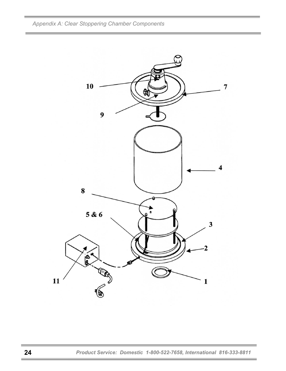 Labconco FreeZone Clear Stoppering Chambers User Manual | Page 28 / 32